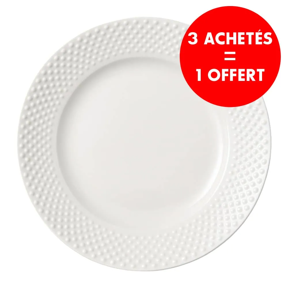 Assiette m�lamine PERLA 28 cm