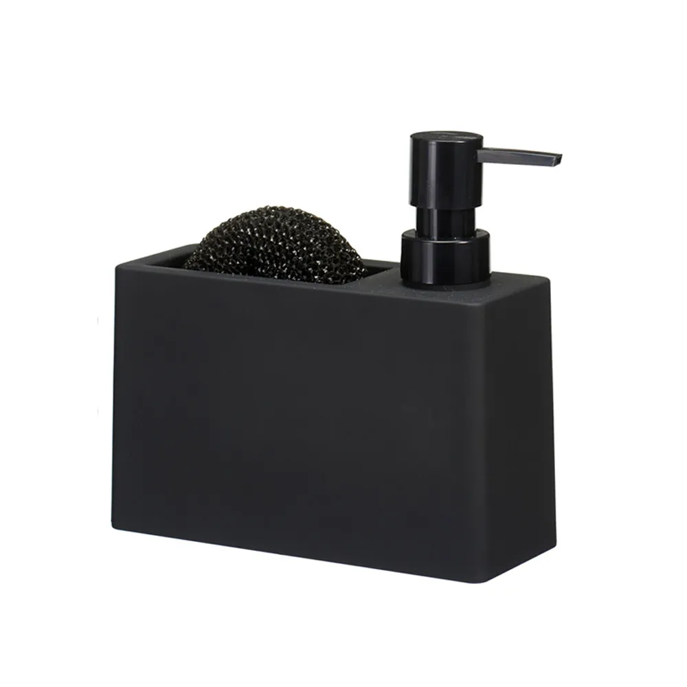 Distributeur de savon avec ponge