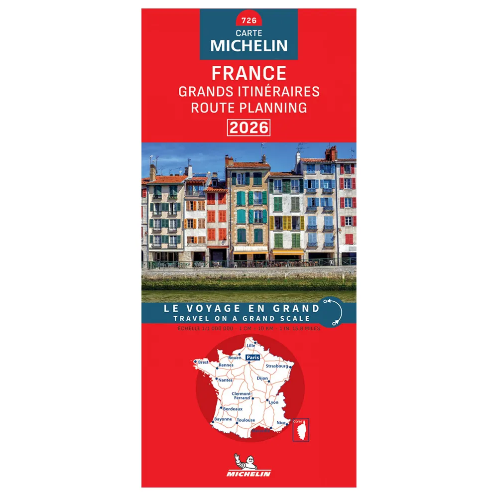 Carte MICHELIN Grands Itinraires France 2026