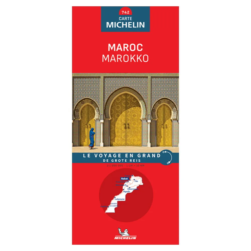 Carte MICHELIN Maroc