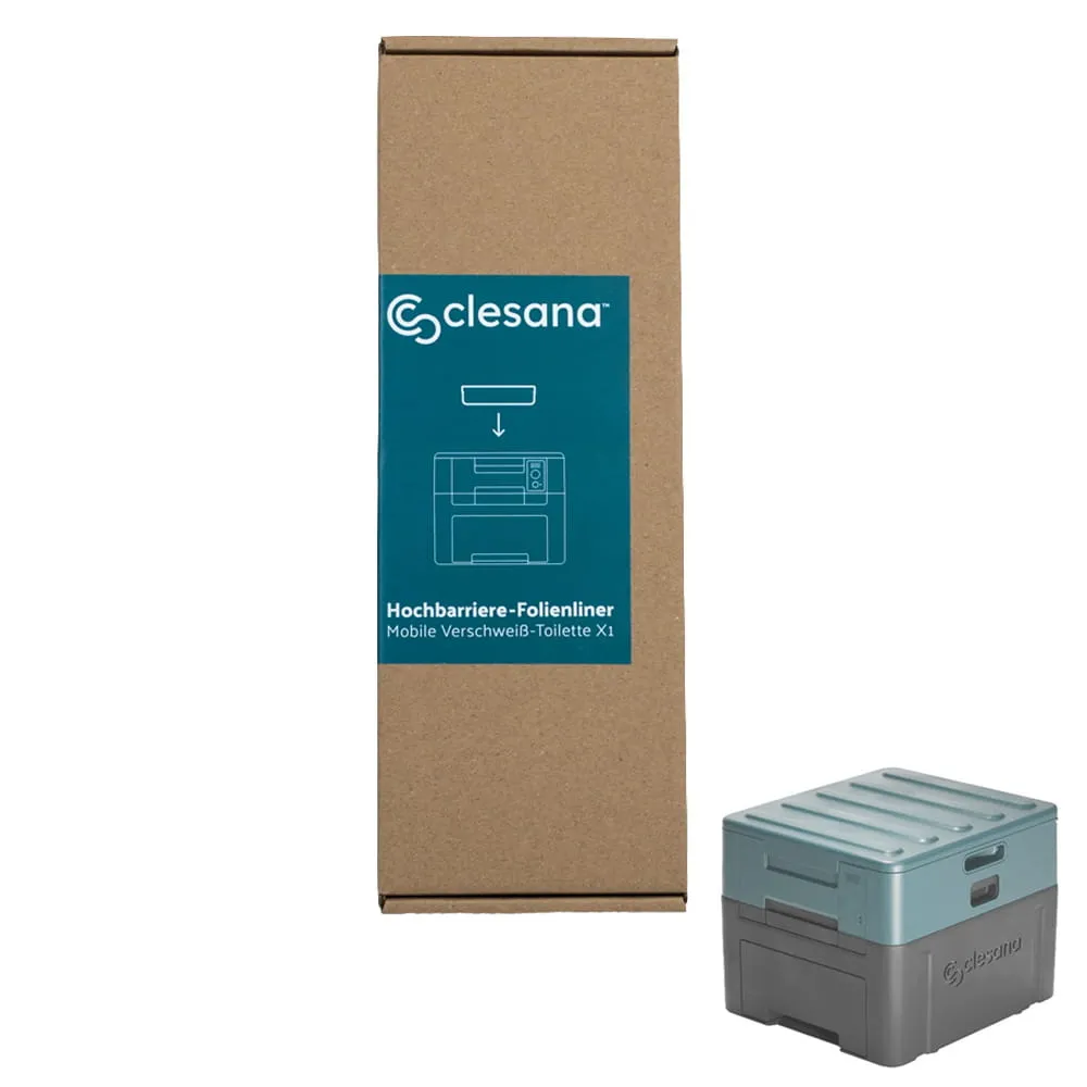 Films haute barri�re � souder pour WC CLESANA X1 - Lot de 2