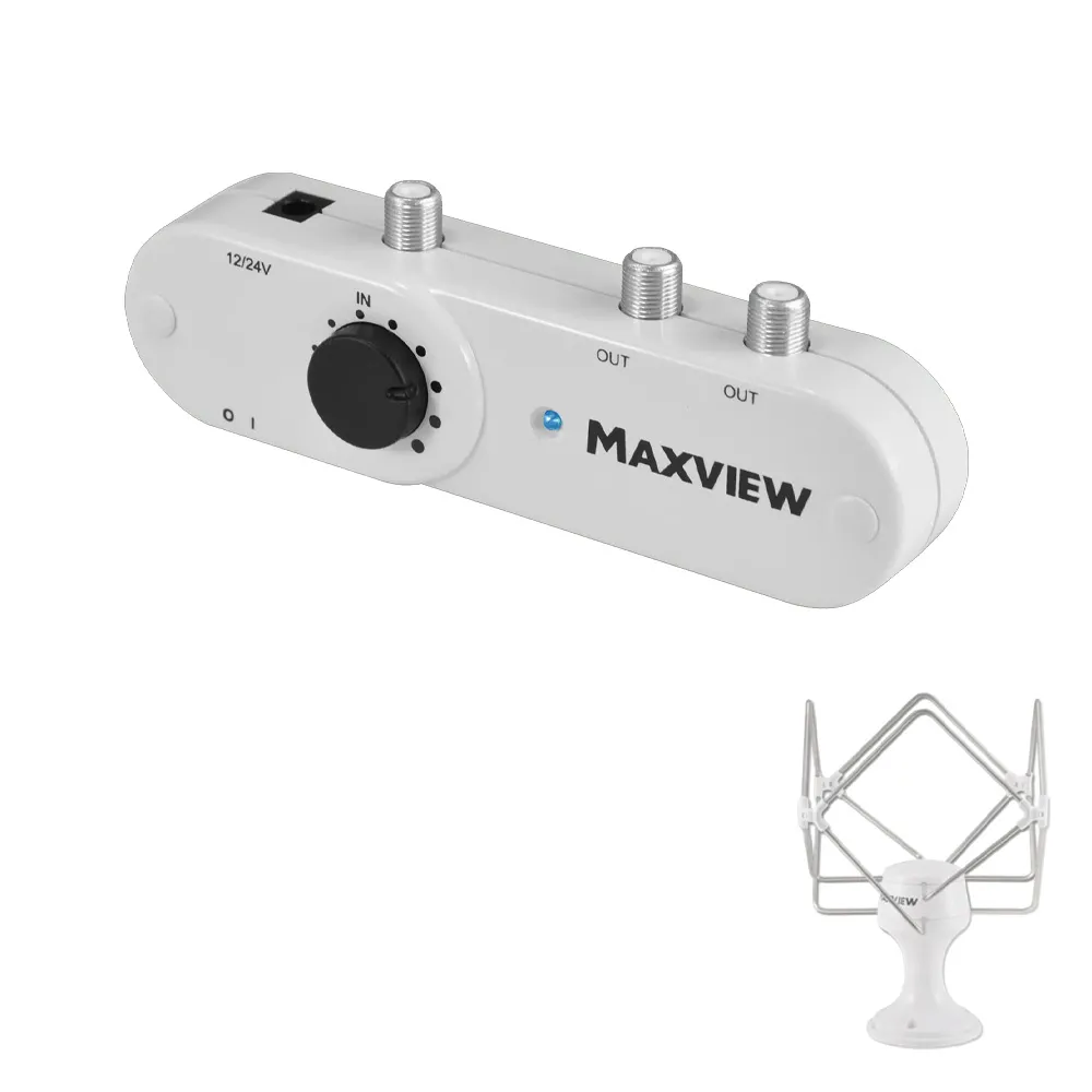 Amplificateur antenne Omnimax 12V 19dB 2 sorties