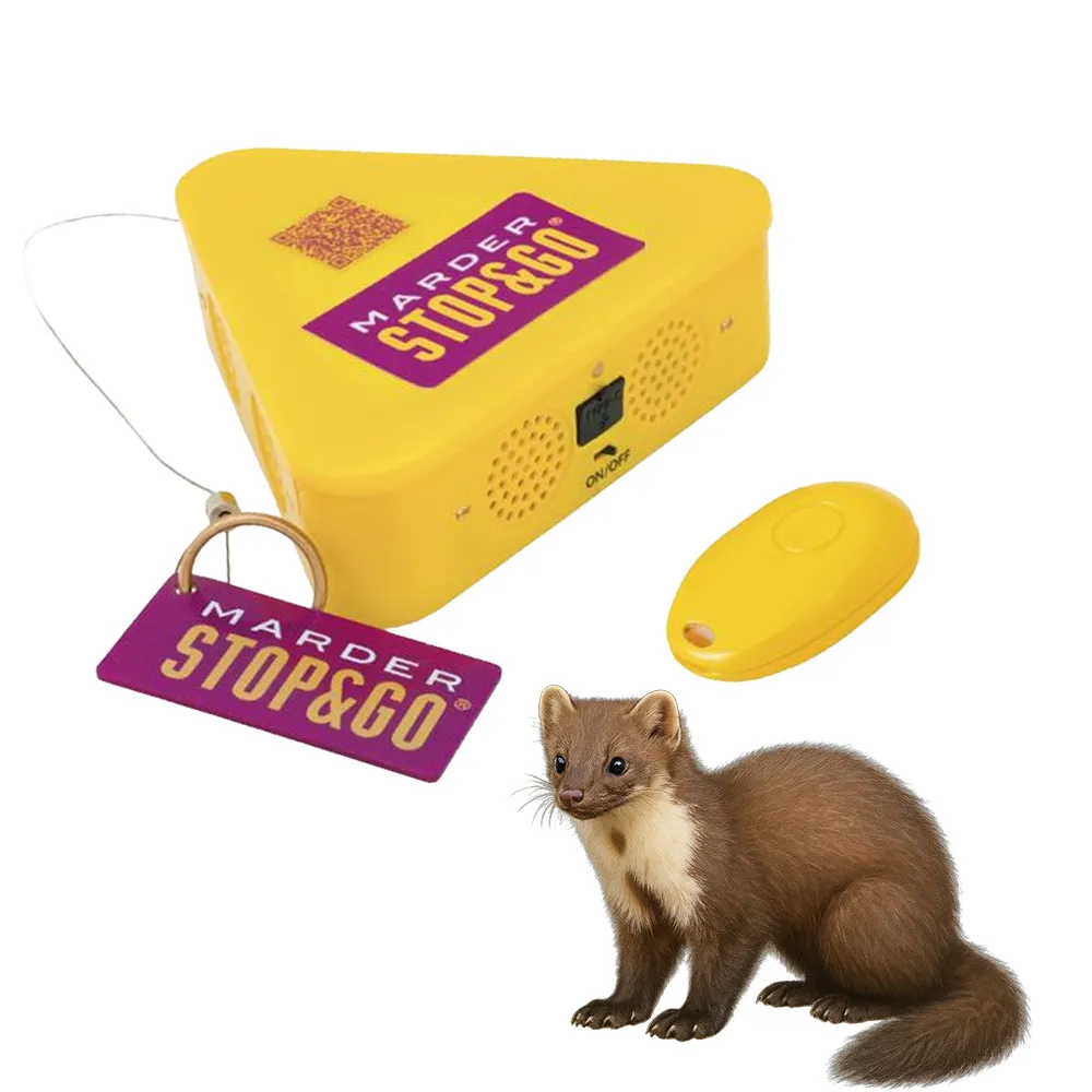 Appareil r�pulsif � ultrasons ROOFTOP martres STOP&GO