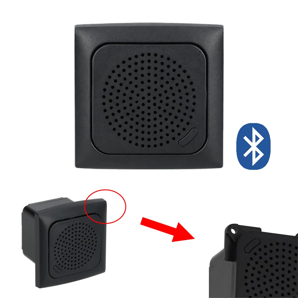 Haut-parleur Bluetooth C-Line noir encastrable HABA