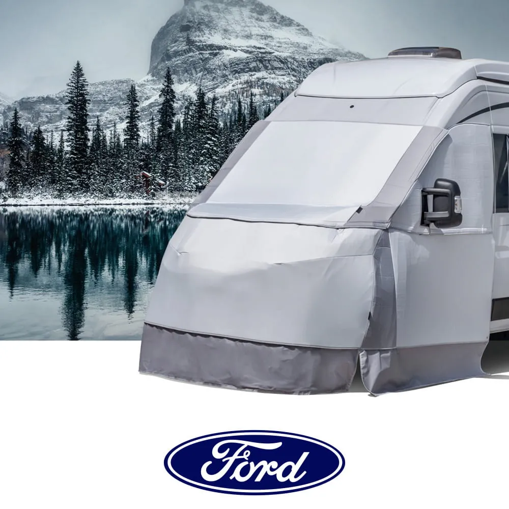 Volet ext�rieur de cabine Cli-Mats Split NG pour Ford Transit 2014 � 2020