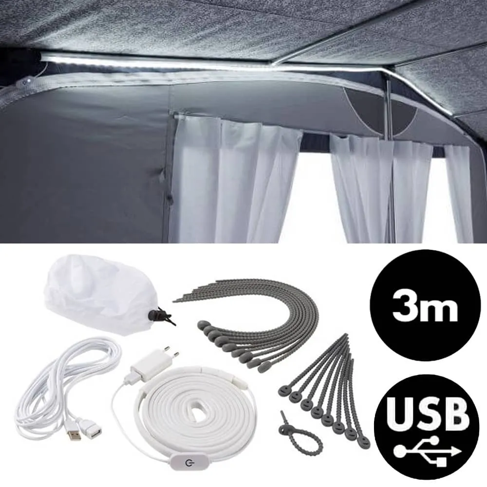 Kit complet bande LED flexible 3 m TRIGANO