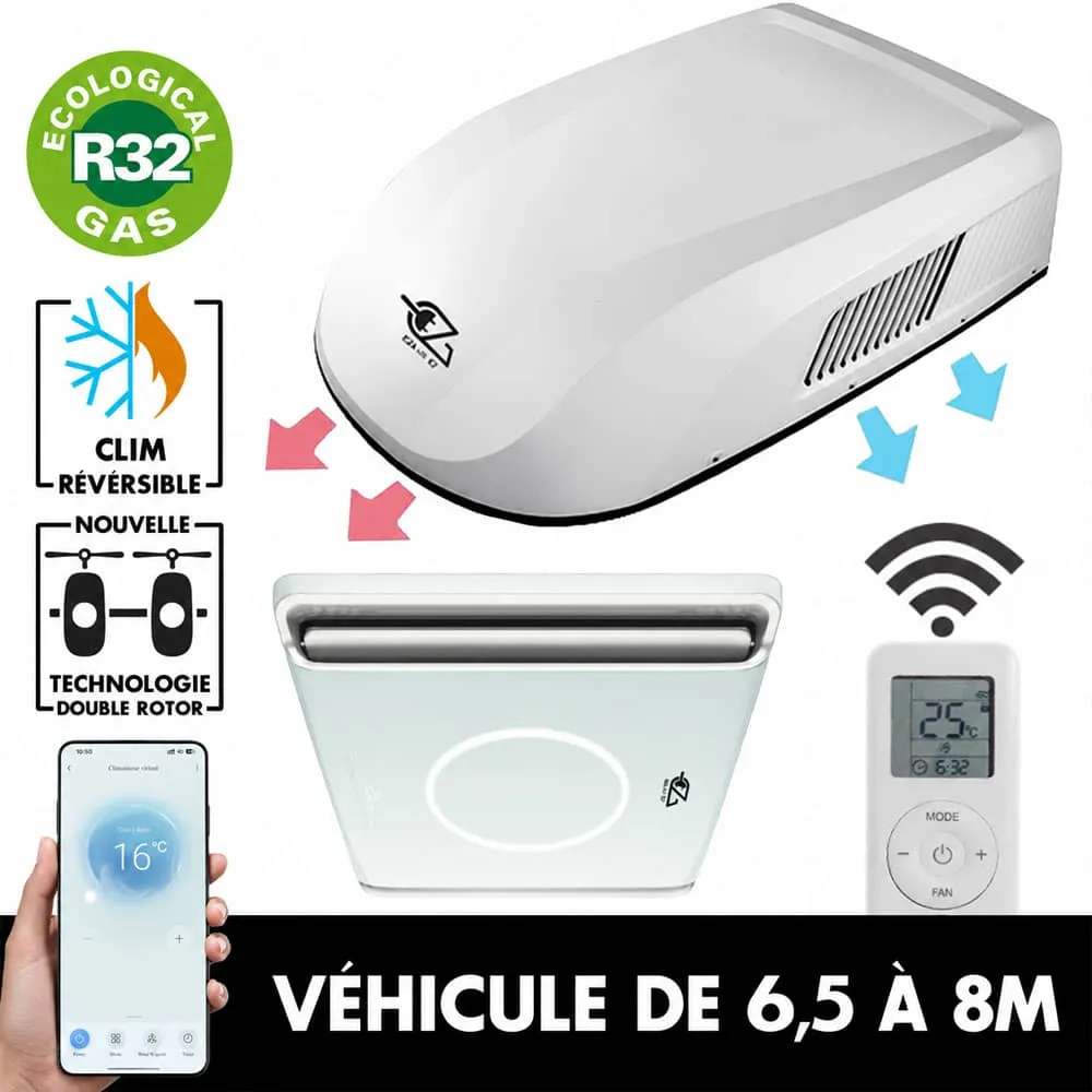 Climatiseur de toit Inverter EZA Smart Power Twin 2700W