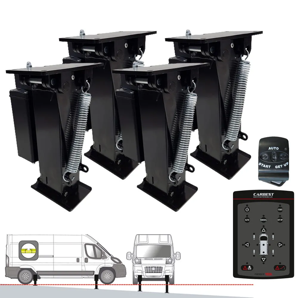 V�rins de stabilisation automatiques 12V Autolift 4 CARBEST