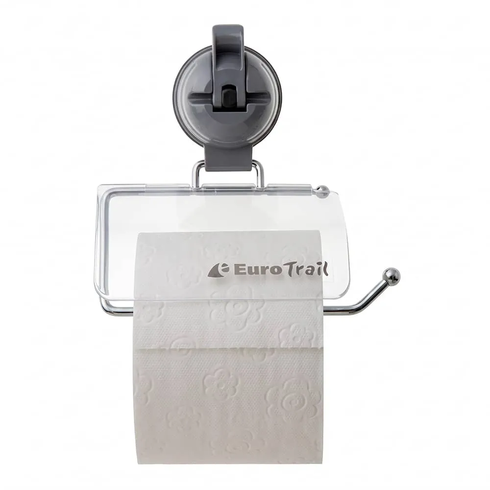 D�rouleur papier toilette transparent � ventouse