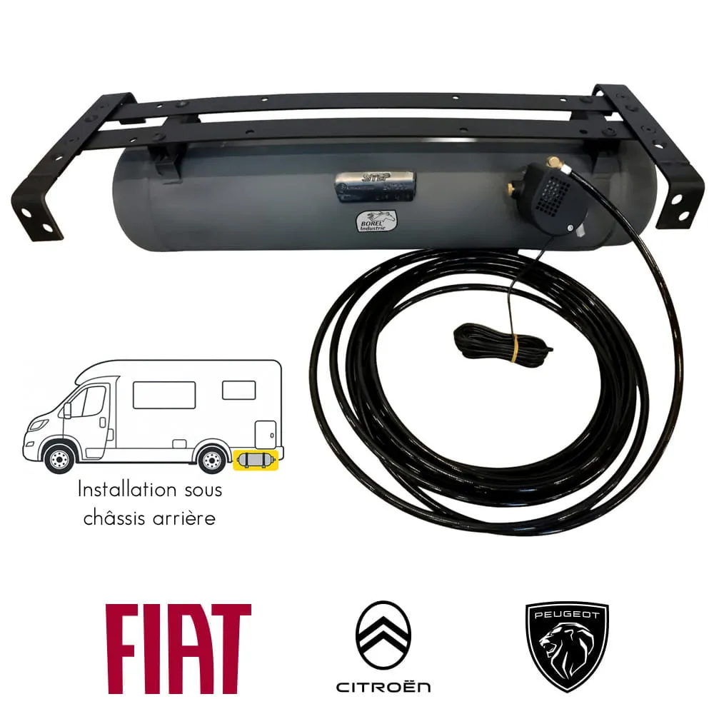 Kit GPL 25L sous ch�ssis arri�re Ducato apr�s 06/2006 BOREL