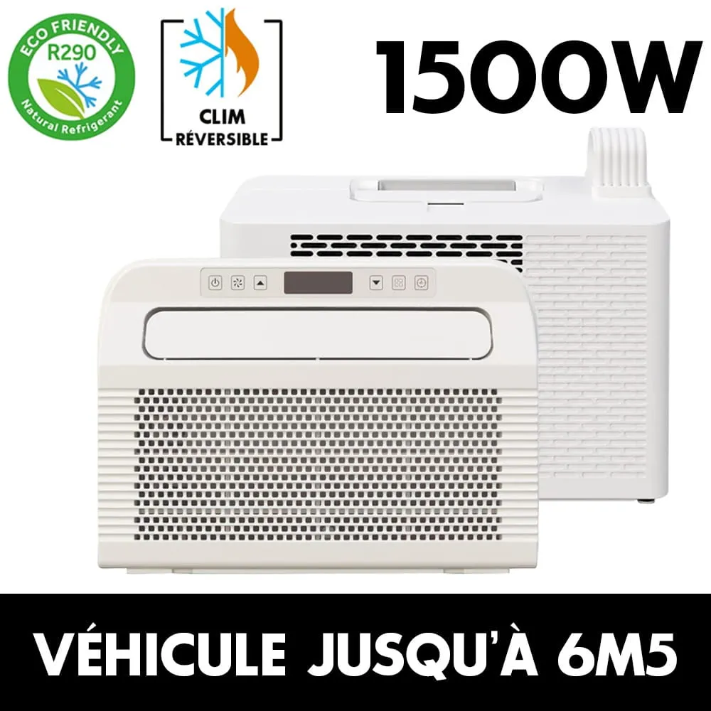 Climatiseur de fen�tre r�versible 1500W EZA
