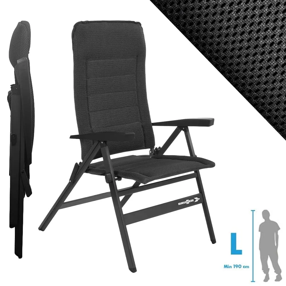 Fauteuil matelass� alu Travelounger L BRUNNER