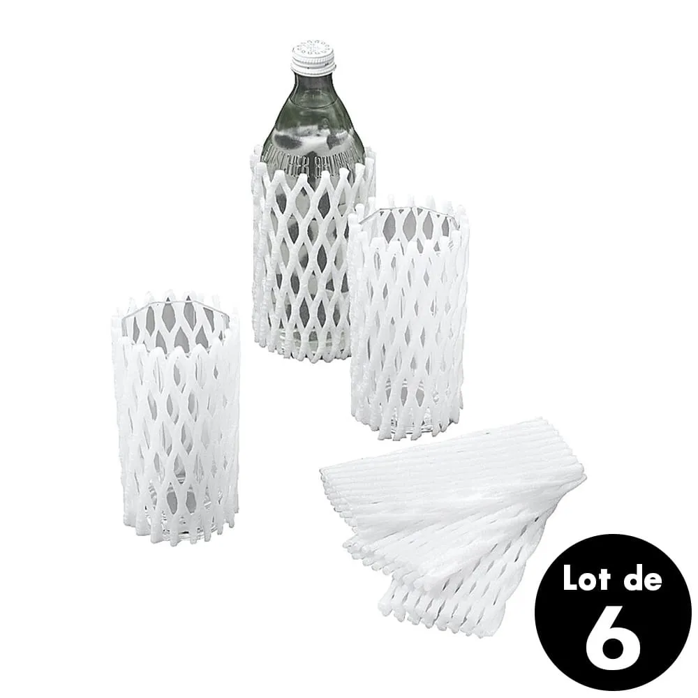 Set de 6 �tuis prot�ge bouteilles