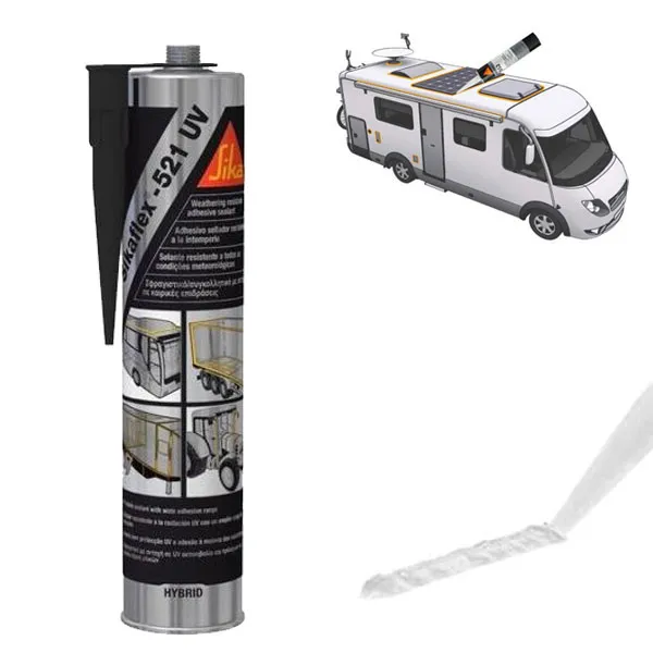 Colle Mastic STP SIKAFLEX 521-UV Blanc 300ML