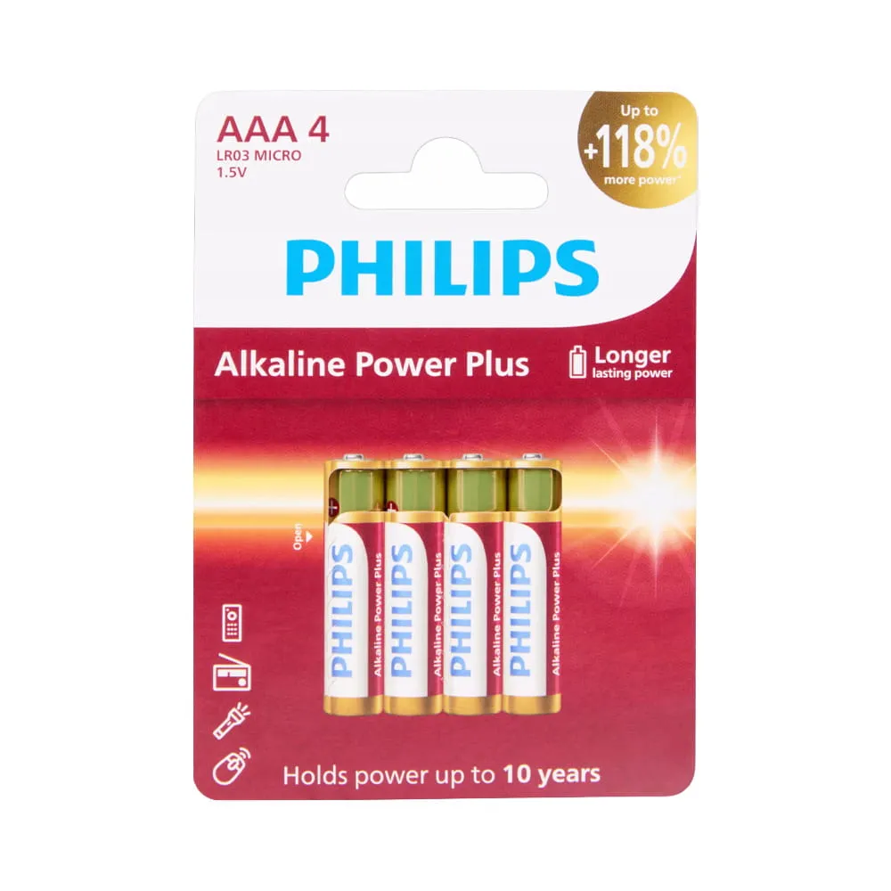 Piles 1.5V type LR3 - Lot de 4