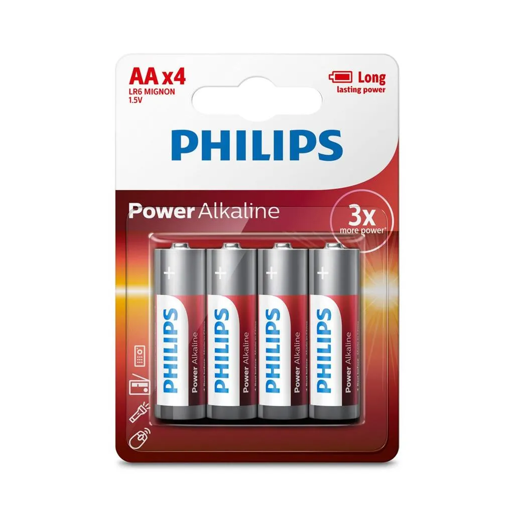 Piles 1,5V type LR6 - Lot de 4