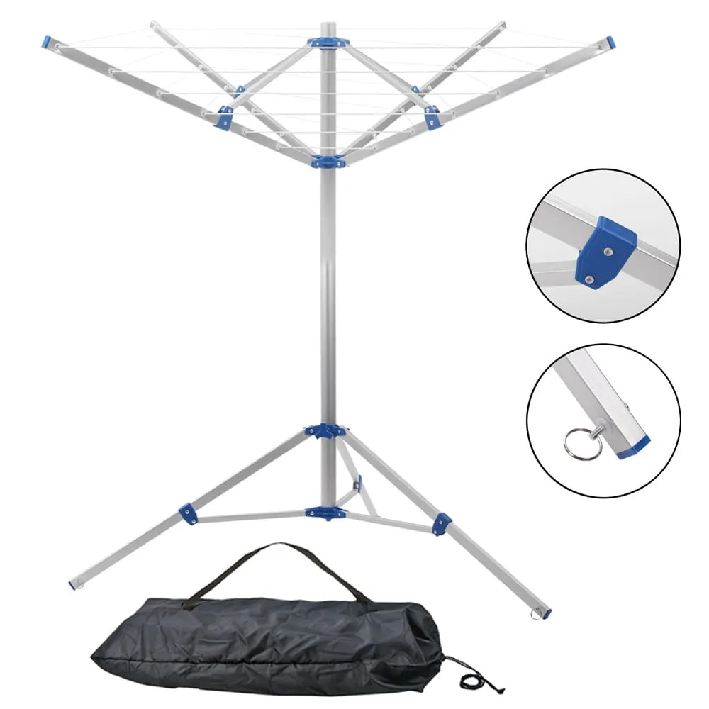 S�che linge parapluie avec pied et housse 