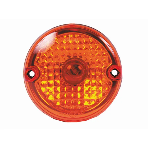 Feu arrire rond clignotant encastrable diamtre 94.4 mm