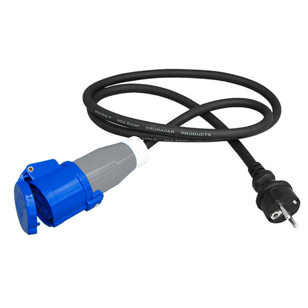 Adaptateur femelle P17 - m�le FR 230V
