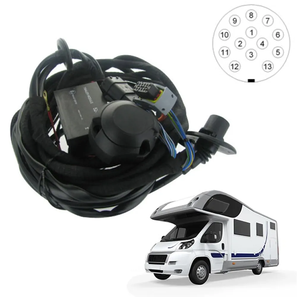 Faisceau attelage multiplex JAEGER 13 broches DUCATO Camping-car  partir de 2007