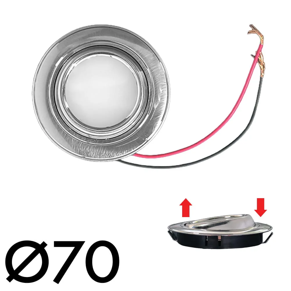 Spot LED 12V 2W 55 mm orientable