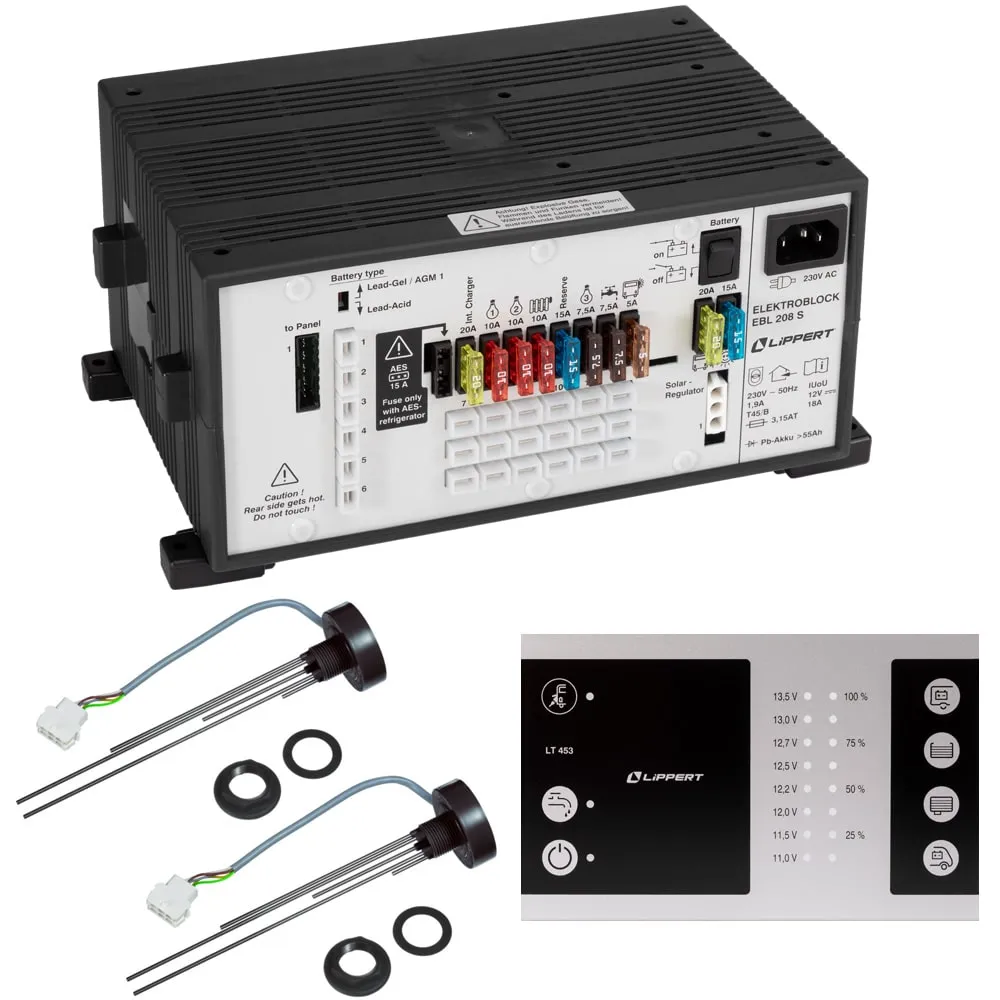 Transformateur SCHAUDT LIPPERT EBL 208S avec panneau LT453