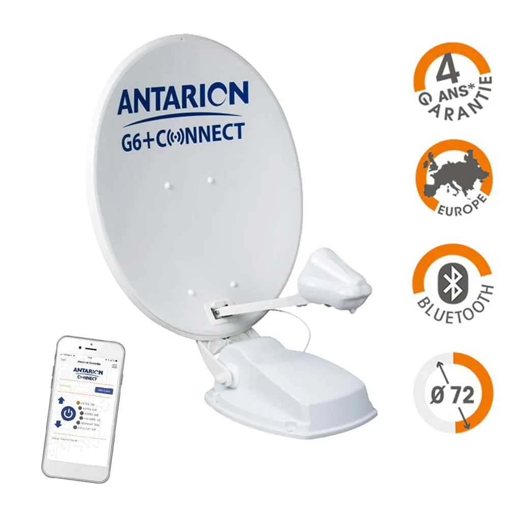 Antenne satellite automatique Antarion G6+ Connect 72cm