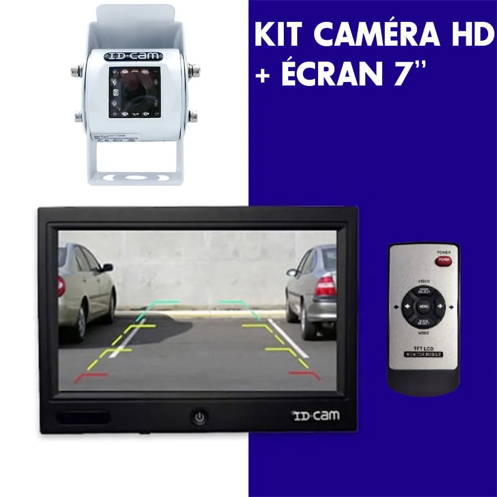 Cam�ra de recul IDCAM 710HDWB + �cran 7 pouces