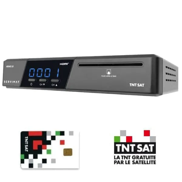 D�modulateur HD TNTSAT Servimat Armis III