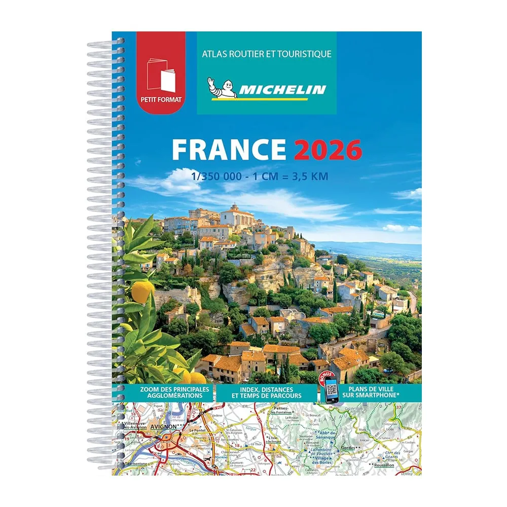 Mini Atlas routier et touristique Michelin France 2026
