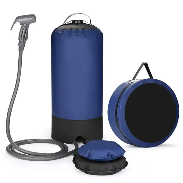 Douche d'appoint 12 L pompe  pied