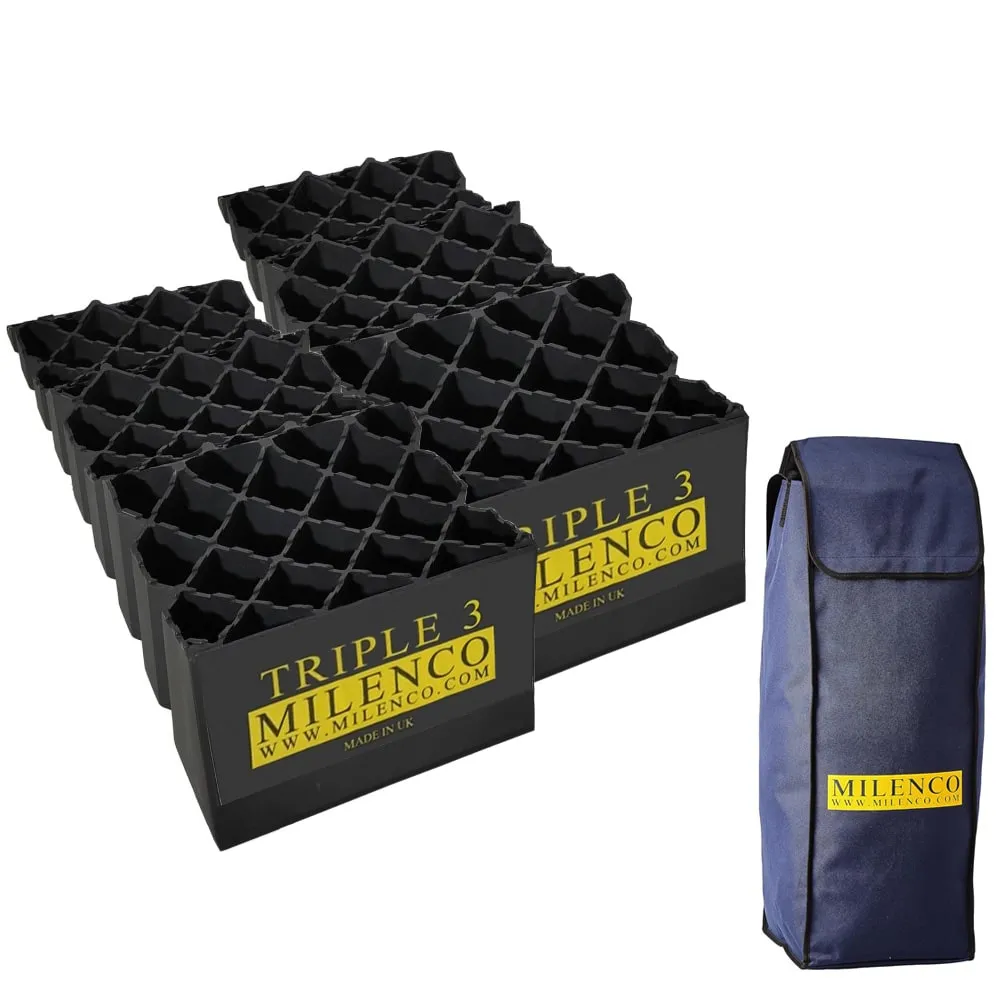 Cales Triple MILENCO version 3 avec sac