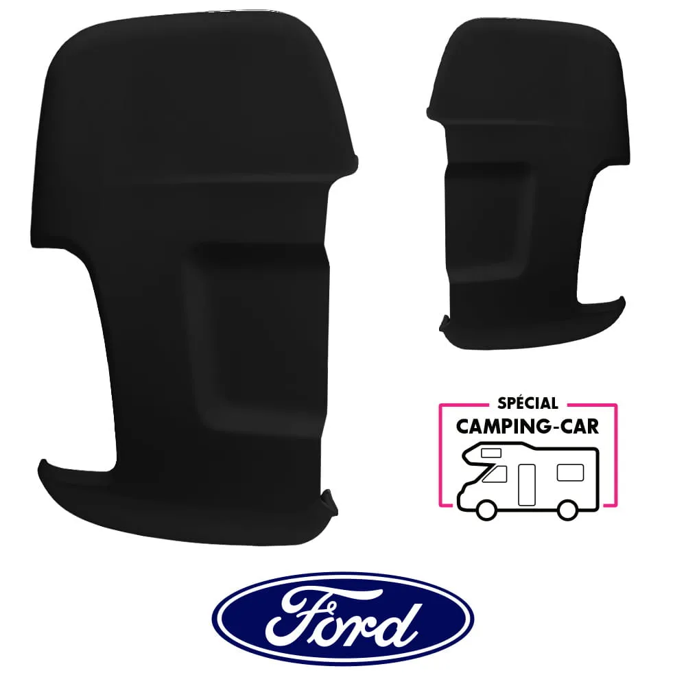 Coques r�tros Noires HTD Camping-Car Ford Transit apr�s 2014