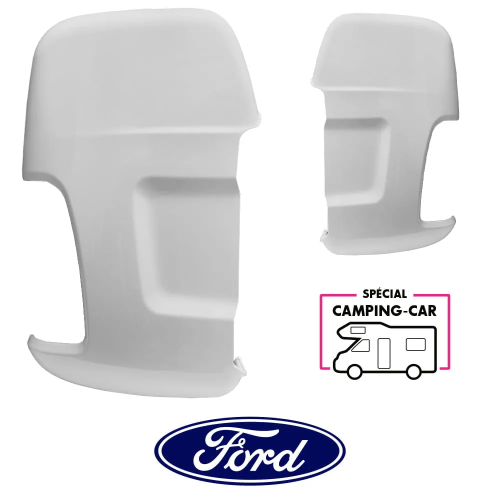 Coques r�tros Blanches HTD Camping-Car Ford Transit apr�s 2014