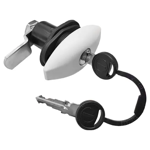 Serrure ZADI PUSH Type A blanche