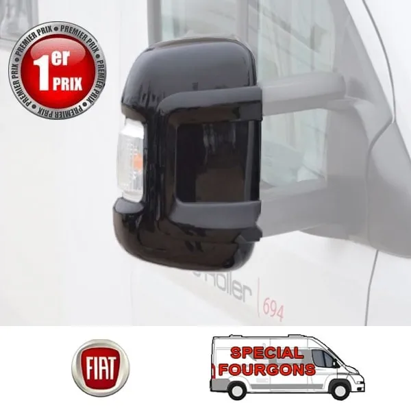 Coques rtros fourgon HTD Noires Ducato de 2007  2024