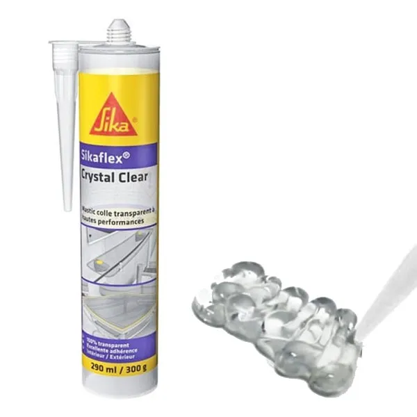 Colle Mastic SIKAFLEX Crystal Clear 290 ml