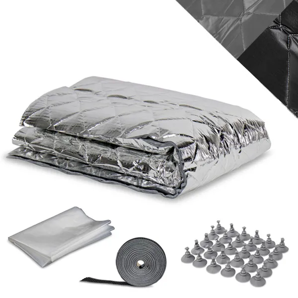 Rideau isolation cabine intrieur universel en KIT