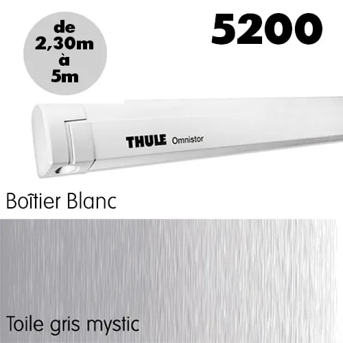 Store Thule Omnistor 5200 Blanc de 2,30 � 4,5m