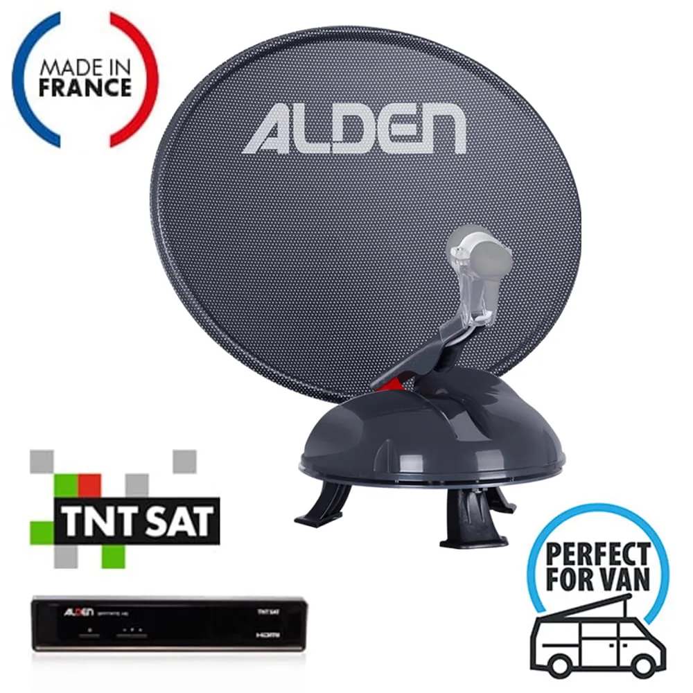 Antenne satellite portative ALDEN VanSat Platinium avec d�mo TNTSAT