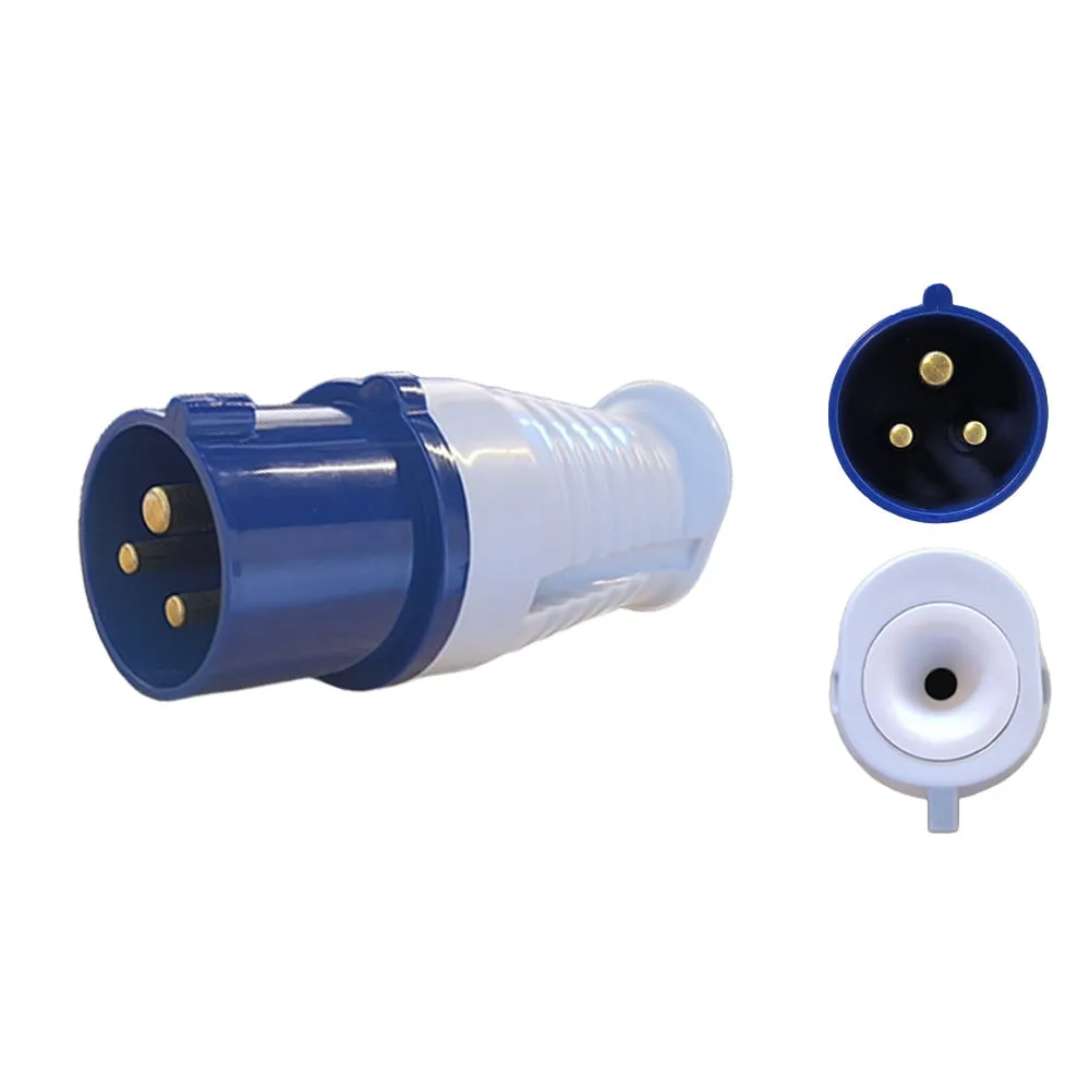 Fiche P17 m�le 16A 220V VECHLINE