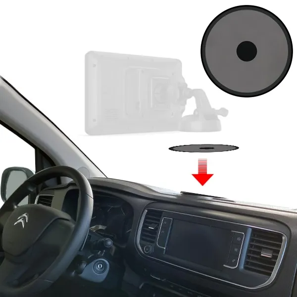 Pastille autocollante de tableau de bord pour GPS GARMIN