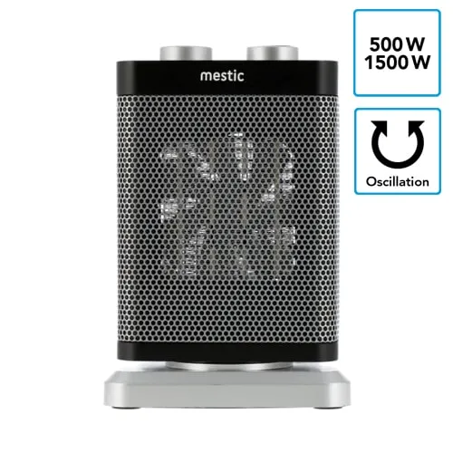Chauffage Oscillant c�ramique 230V 500 � 1500W MESTIC