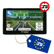Nouveau GPS Mappy ultiX585 camp Europe