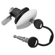 Serrure ZADI PUSH Type A blanche