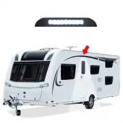 �clairage Auvent 9 LED 12V 23 cm Caletta Noir